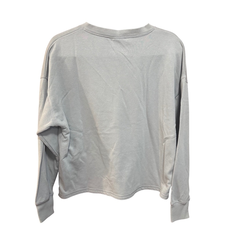 NFL Team Apparel San Francisco 49ers Gray Notched Sweatshirt Womens Medium - Picture 5 of 7